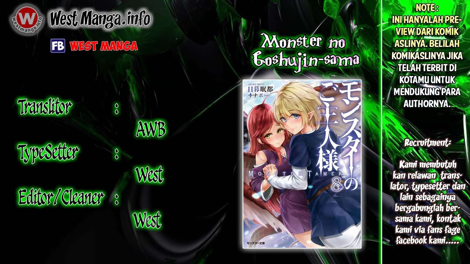 Komik Monster no Goshujin-sama - Chapter 2