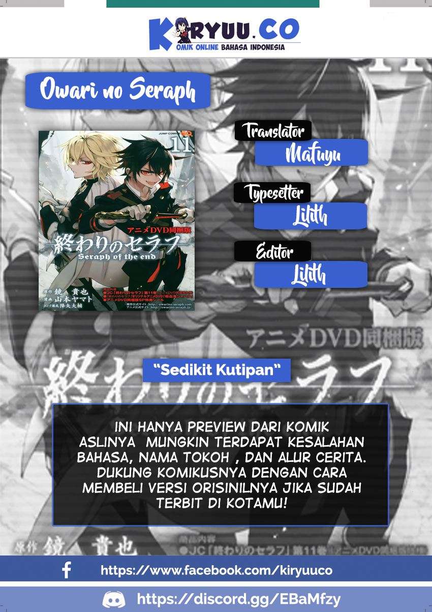 Komik Owari no Seraph - Chapter 71