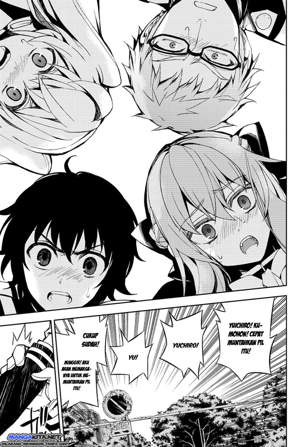 Owari no Seraph Chapter 34 Gambar 12