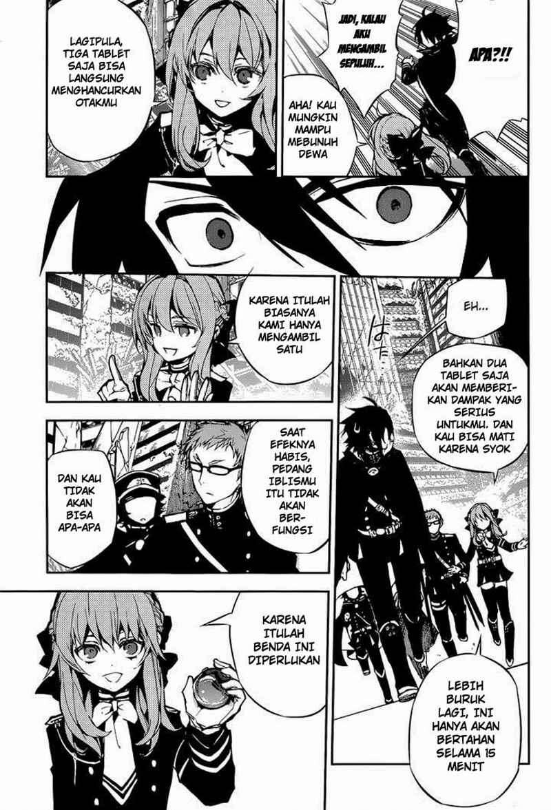 Owari no Seraph Chapter 12 Gambar 14