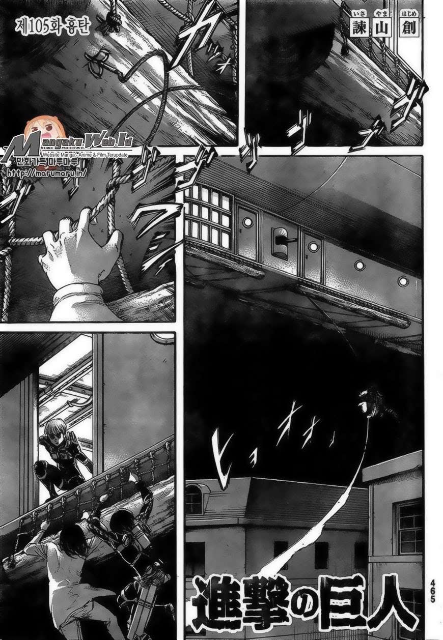 Komik Shingeki no Kyojin - Chapter 105