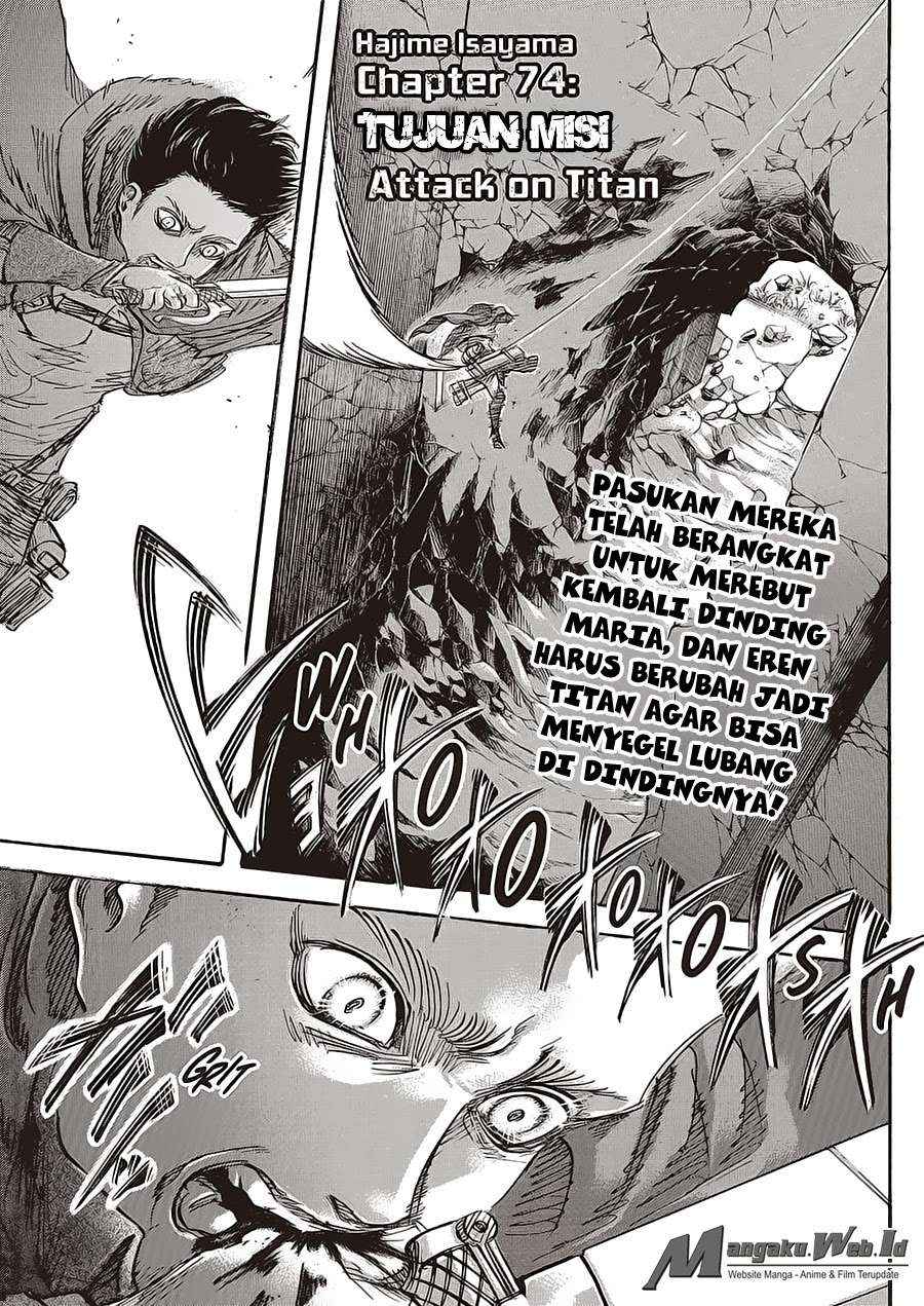 Komik Shingeki no Kyojin - Chapter 74