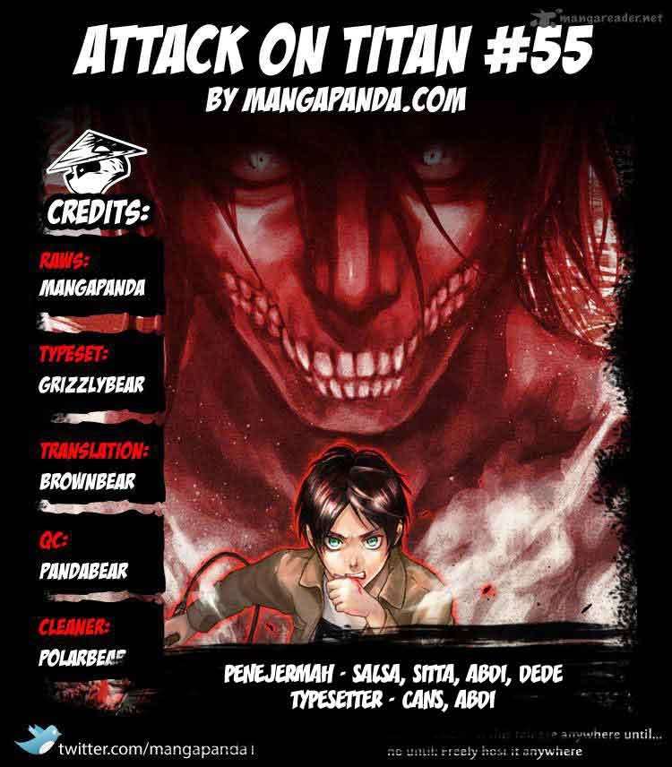 Komik Shingeki no Kyojin - Chapter 55
