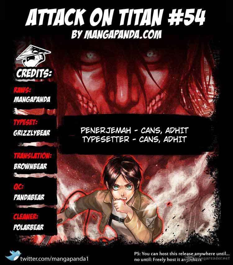 Komik Shingeki no Kyojin - Chapter 54