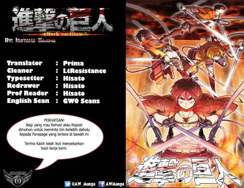 Komik Shingeki no Kyojin - Chapter 35