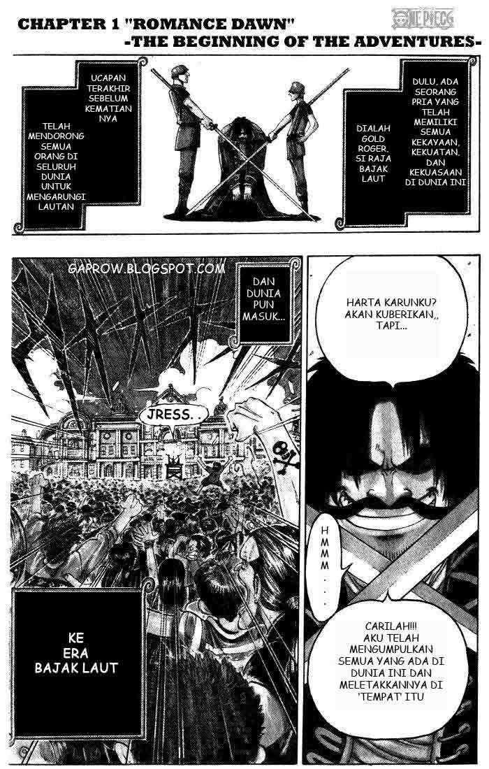 Komik One Piece - Chapter 1
