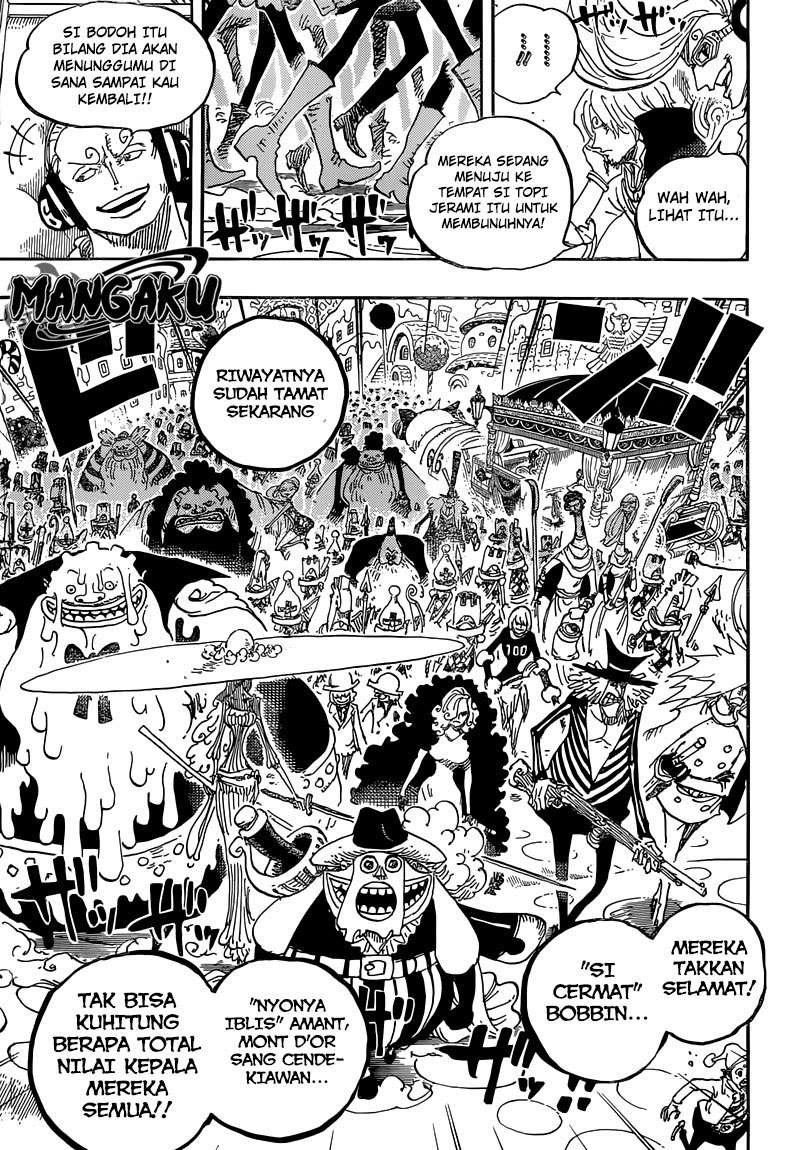 One Piece Chapter 845 Gambar 6