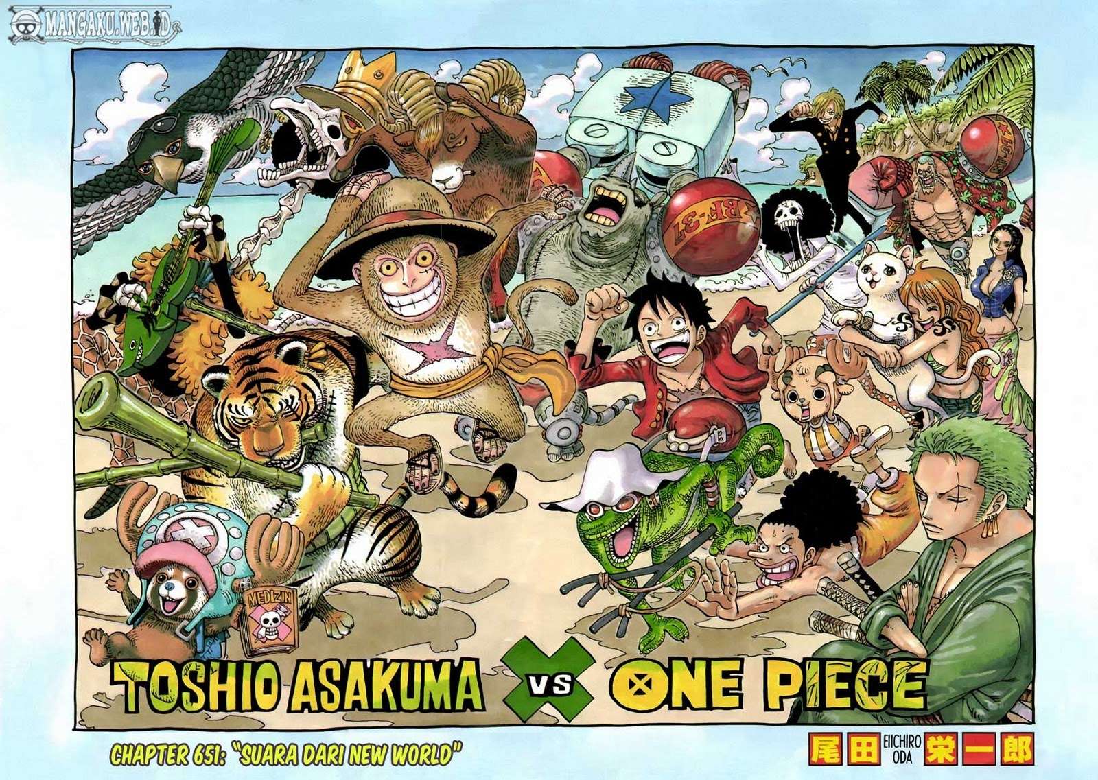 Baca Manga One Piece Chapter 651 Gambar 2