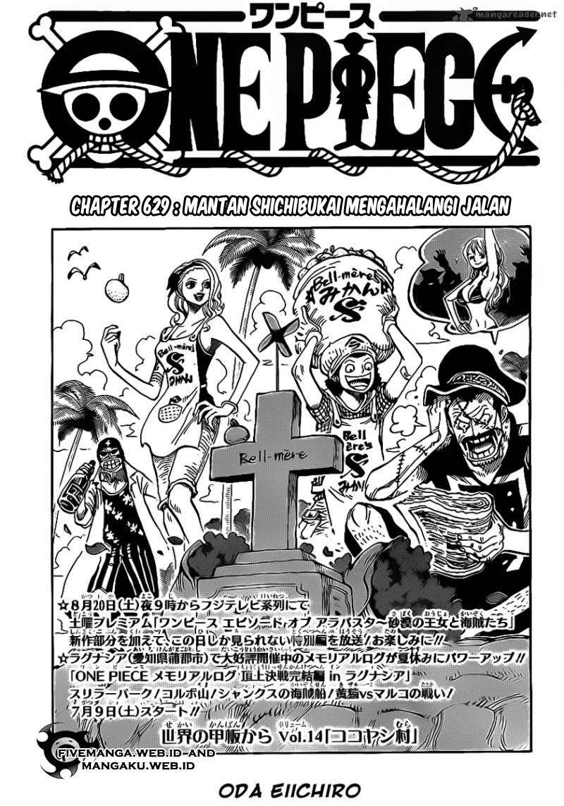 Komik One Piece - Chapter 629