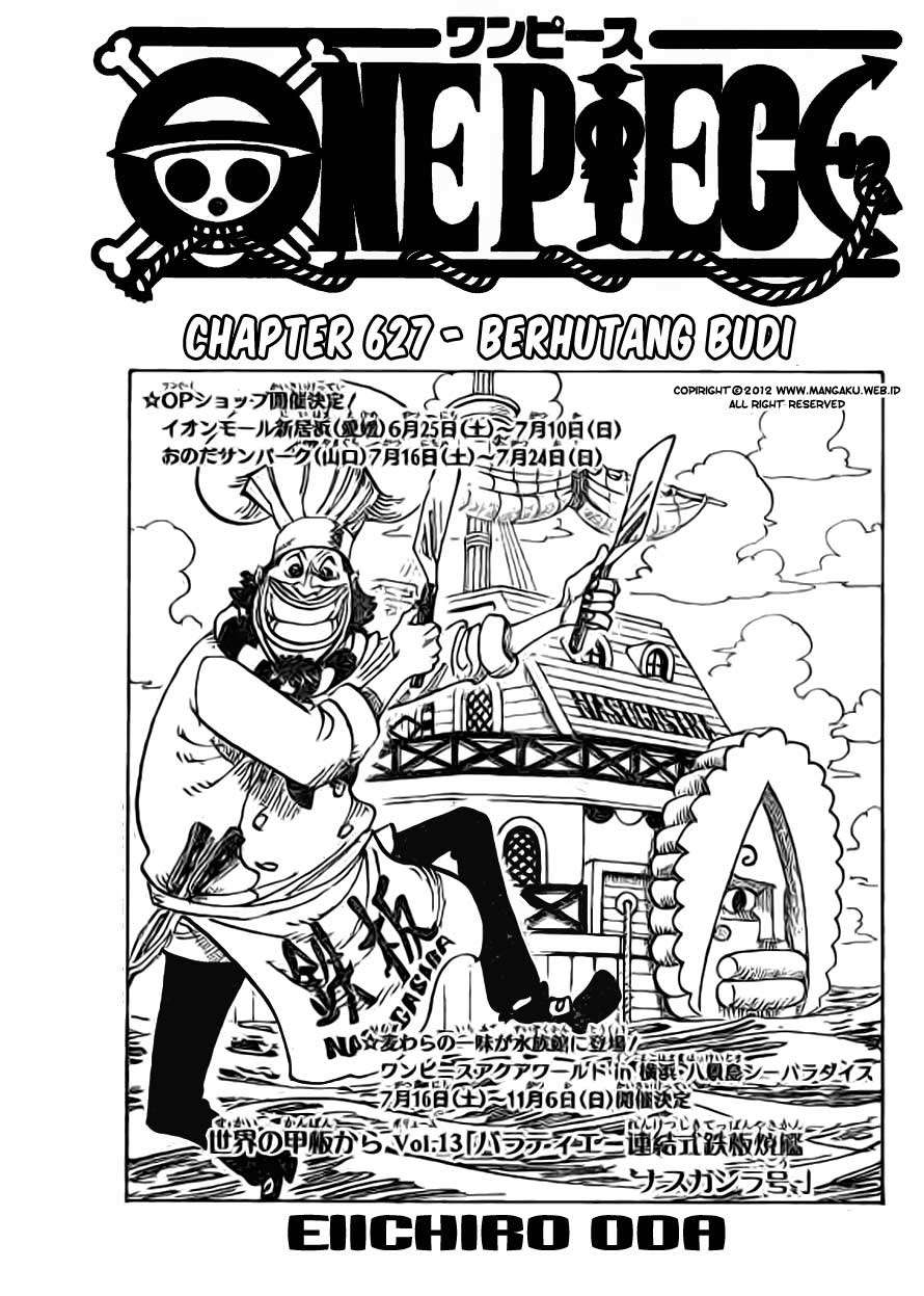 Komik One Piece - Chapter 627