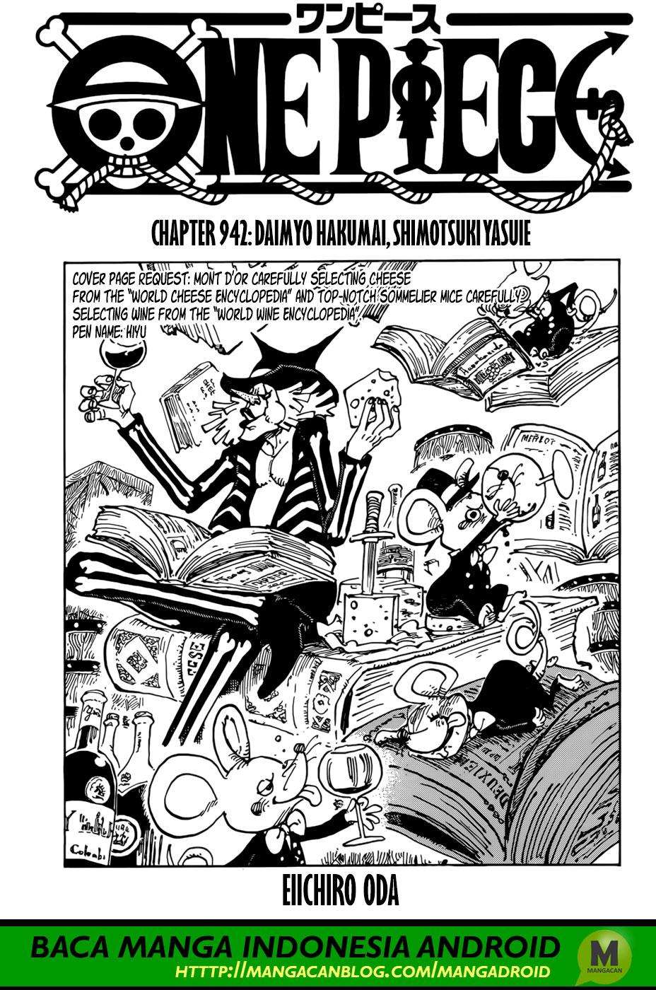 Komik One Piece - Chapter 942