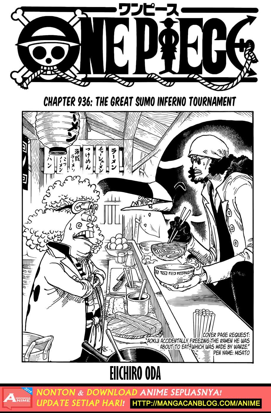 Komik One Piece - Chapter 936