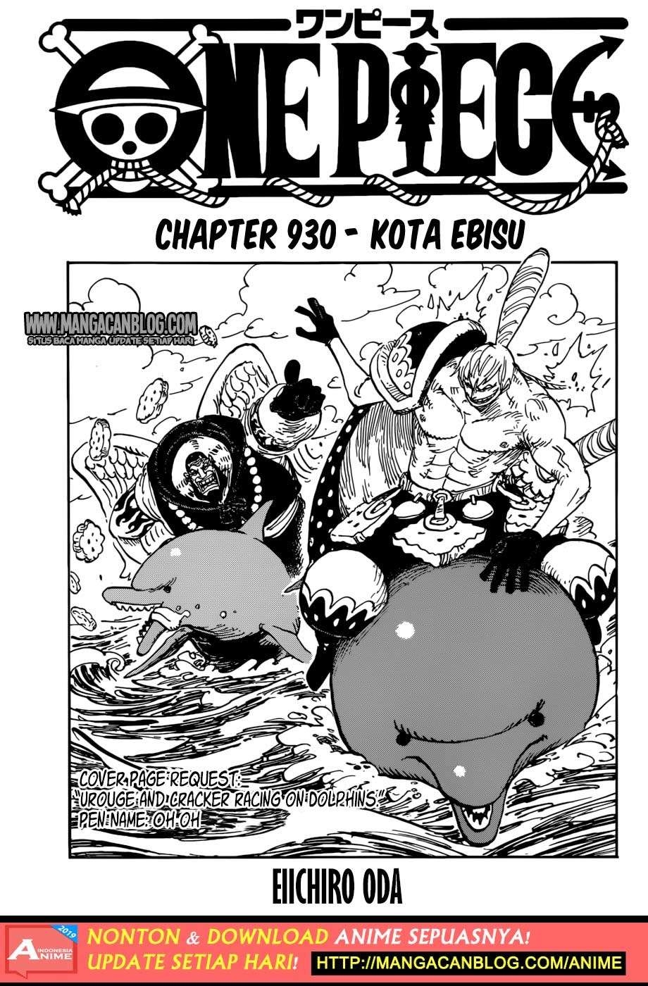 Komik One Piece - Chapter 930