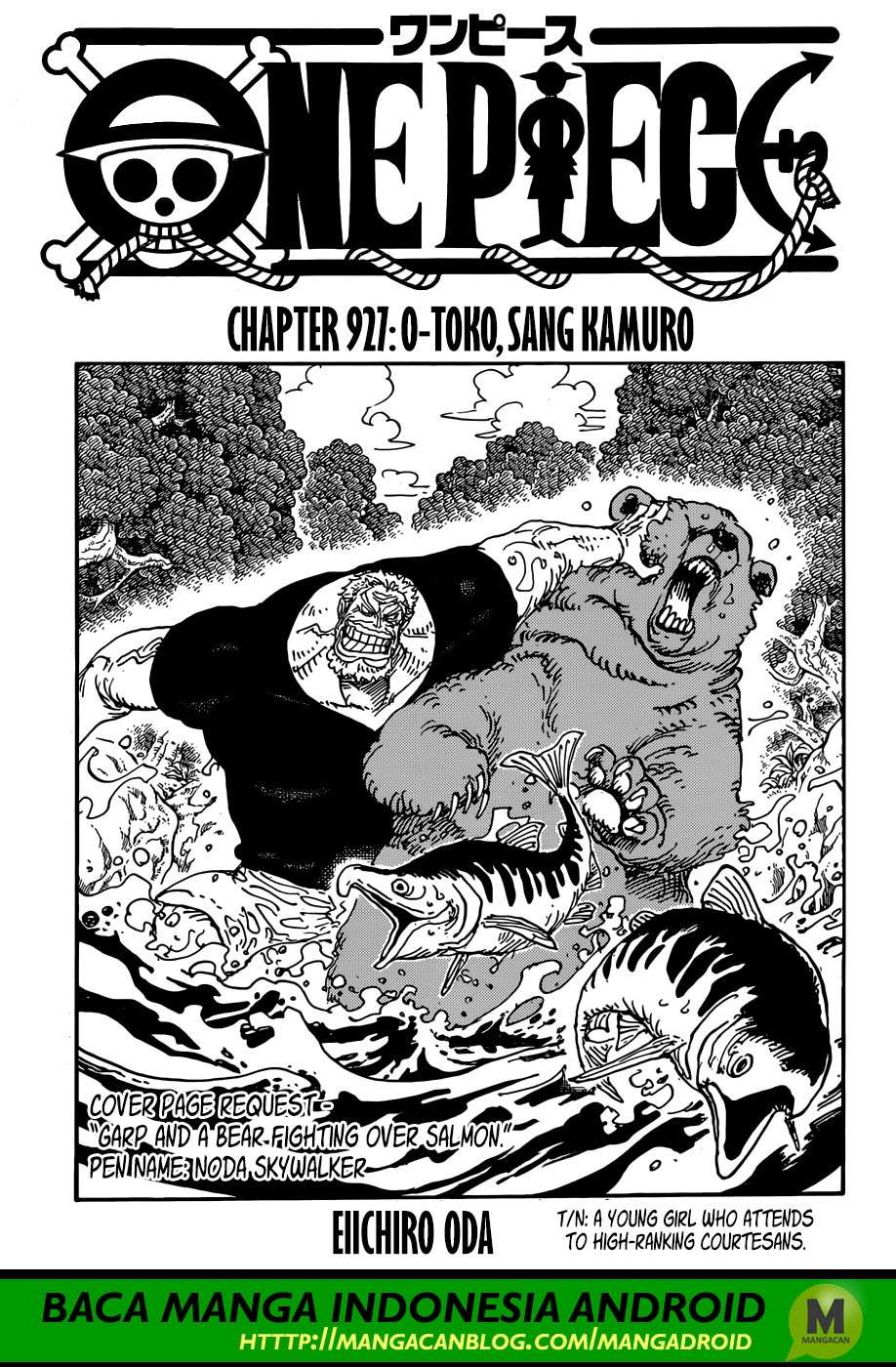 Komik One Piece - Chapter 927