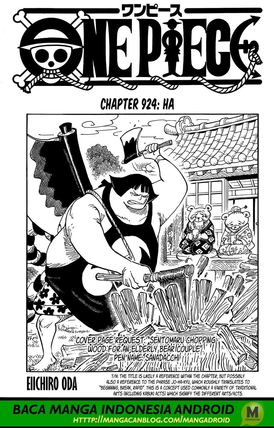 Komik One Piece - Chapter 924