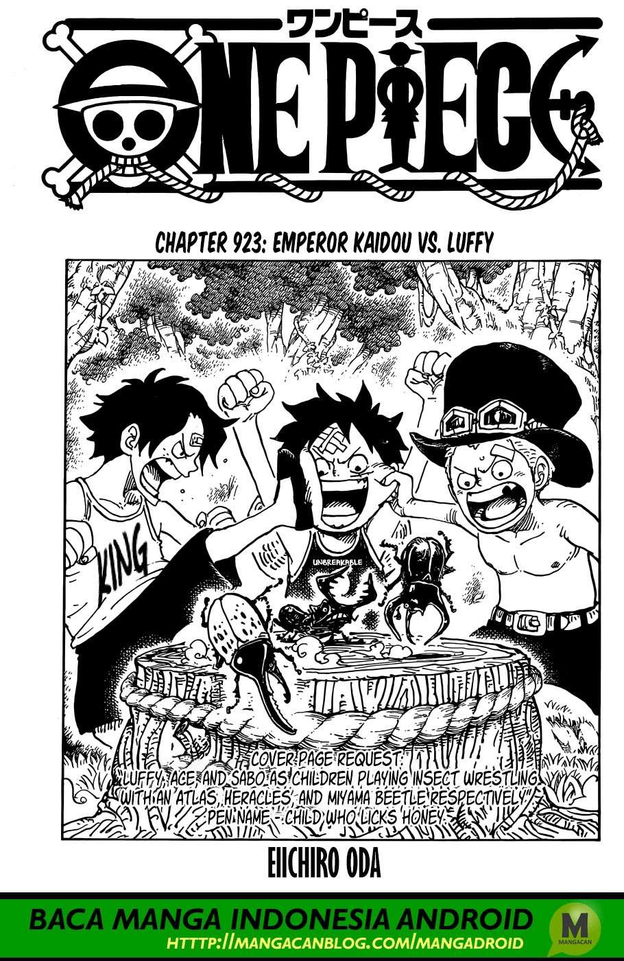 Komik One Piece - Chapter 923