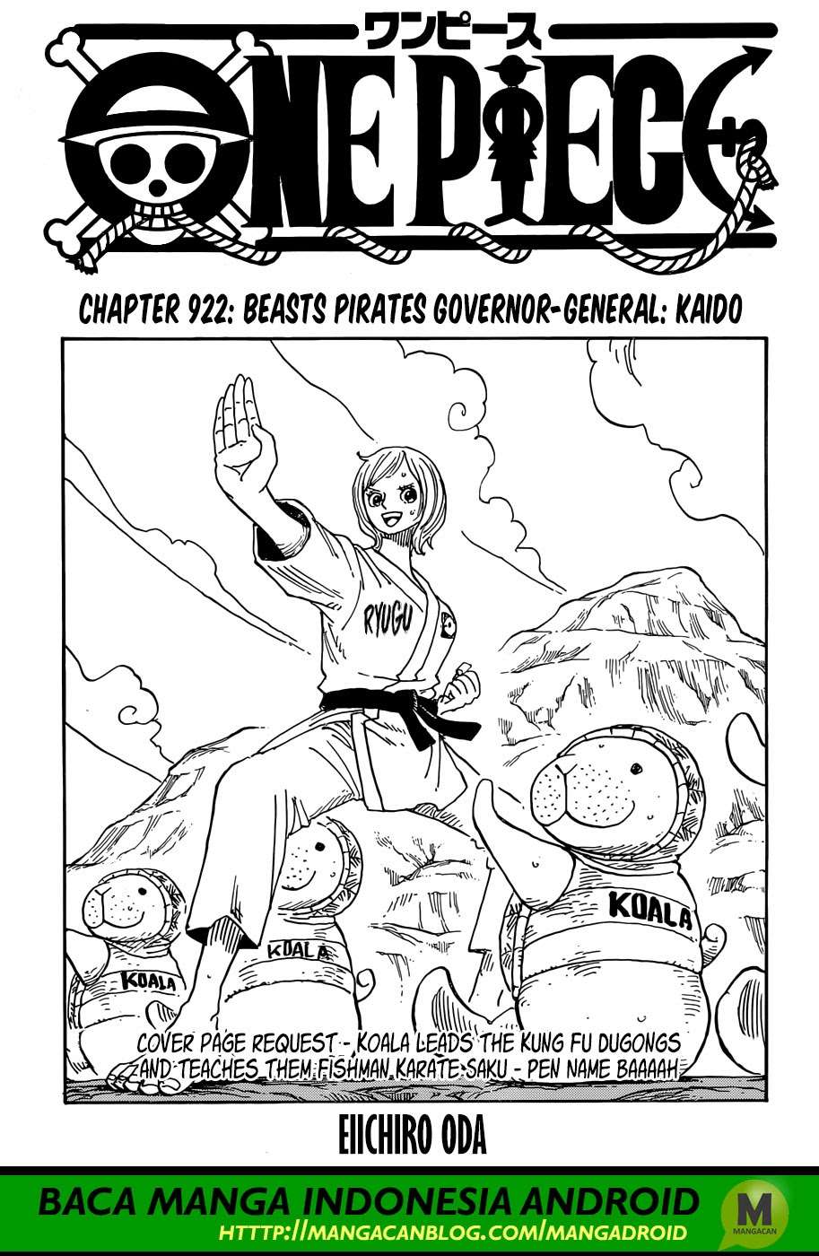 Komik One Piece - Chapter 922