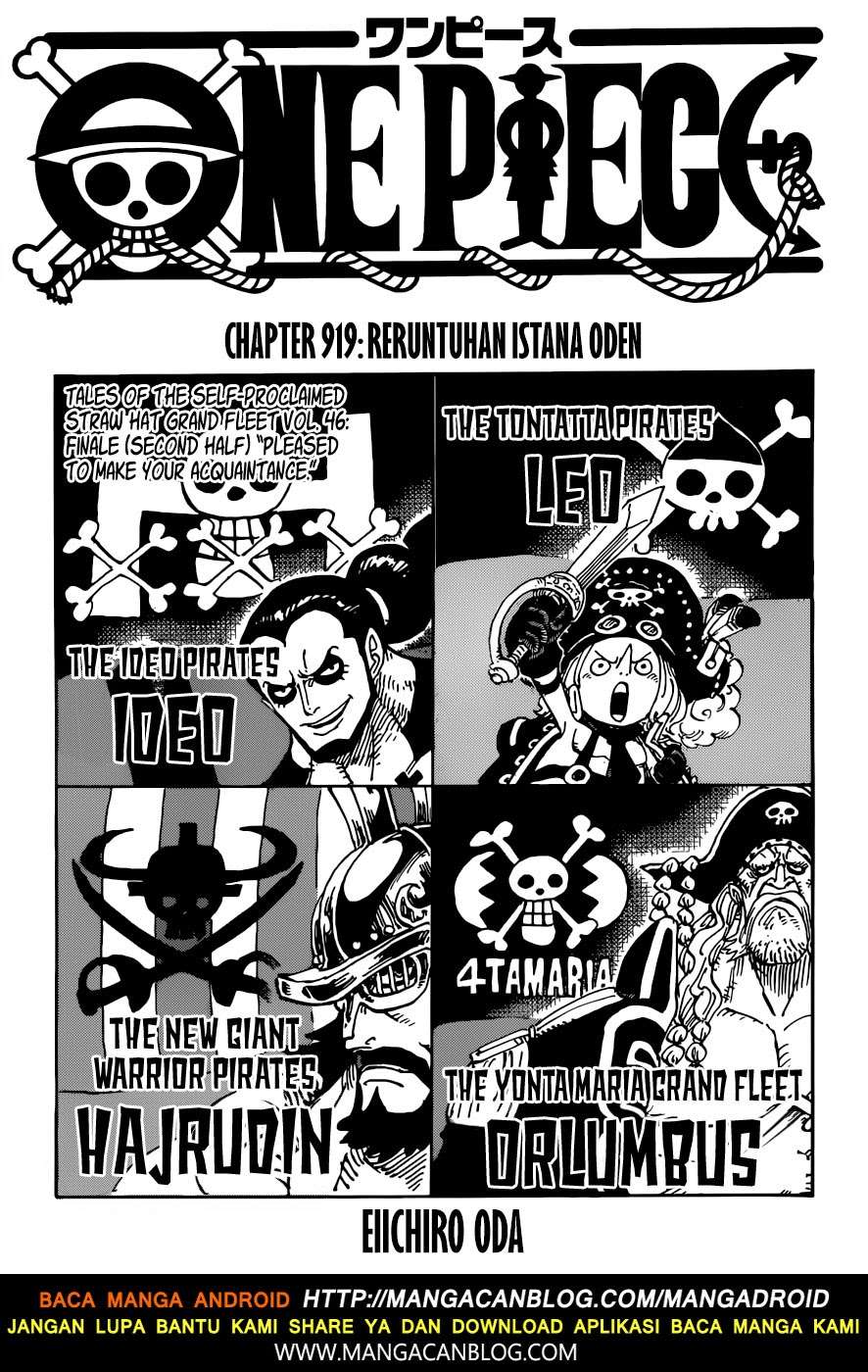 Komik One Piece - Chapter 919