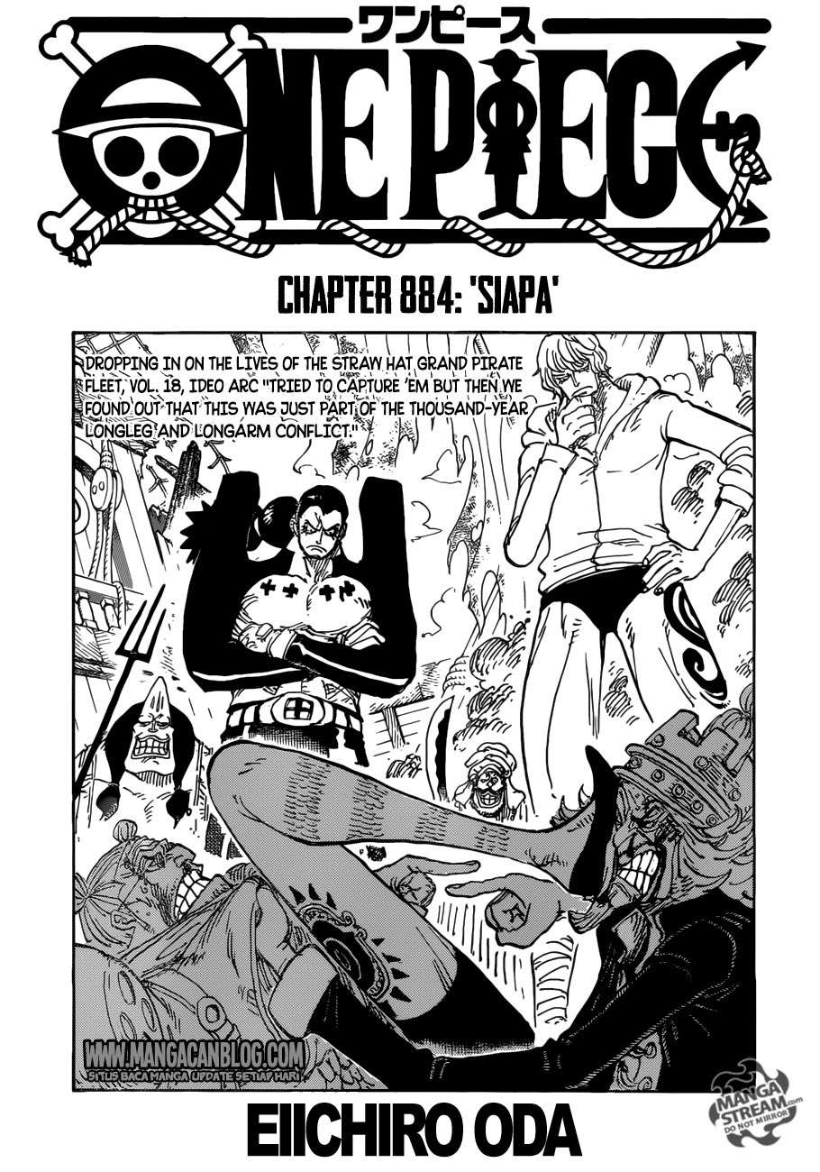 Komik One Piece - Chapter 884