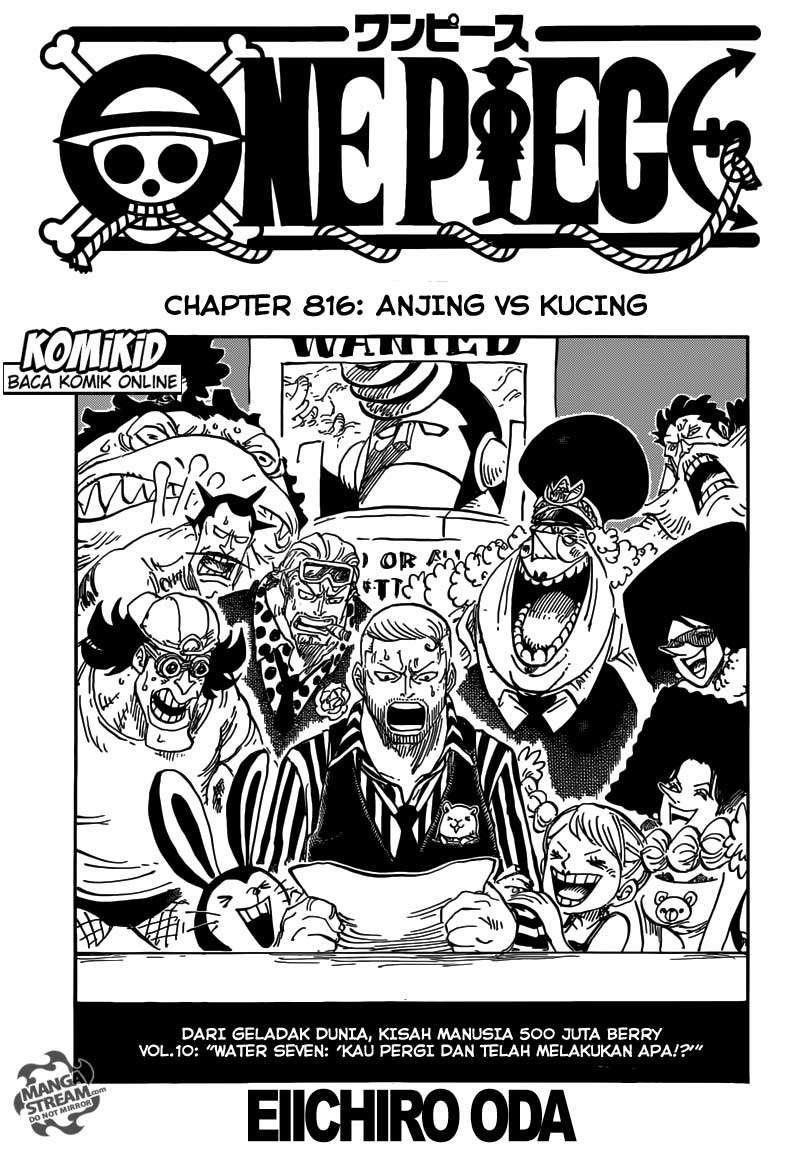 Baca Manga One Piece Chapter 816 Gambar 2