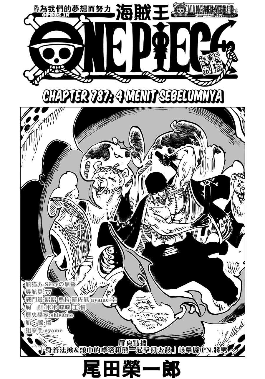 Komik One Piece - Chapter 787