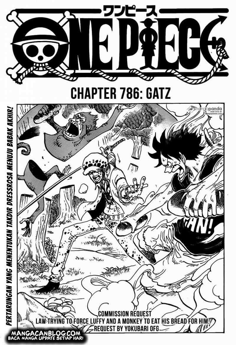 Komik One Piece - Chapter 786