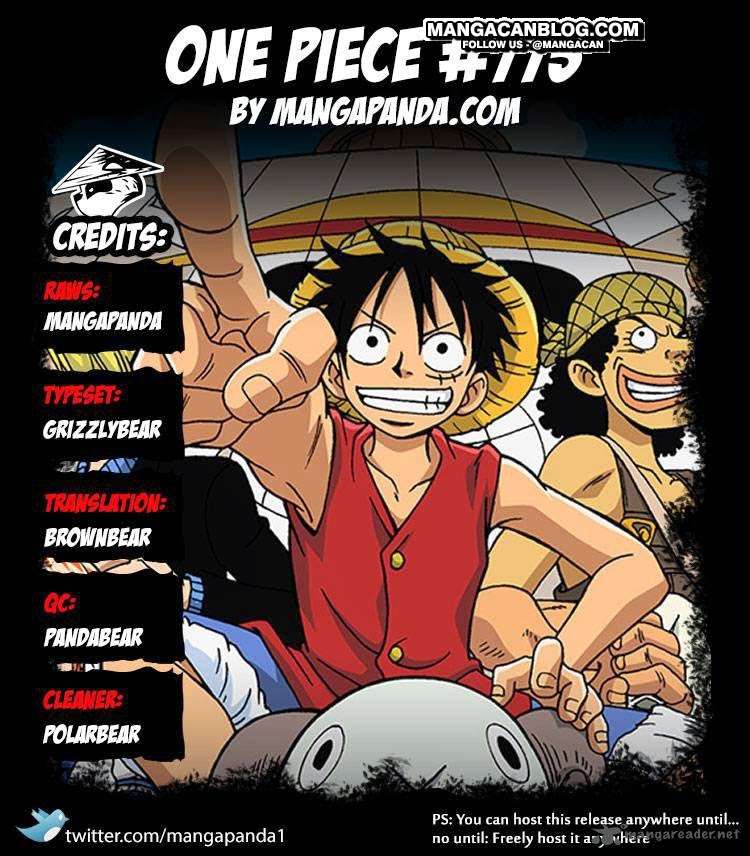 Komik One Piece - Chapter 775
