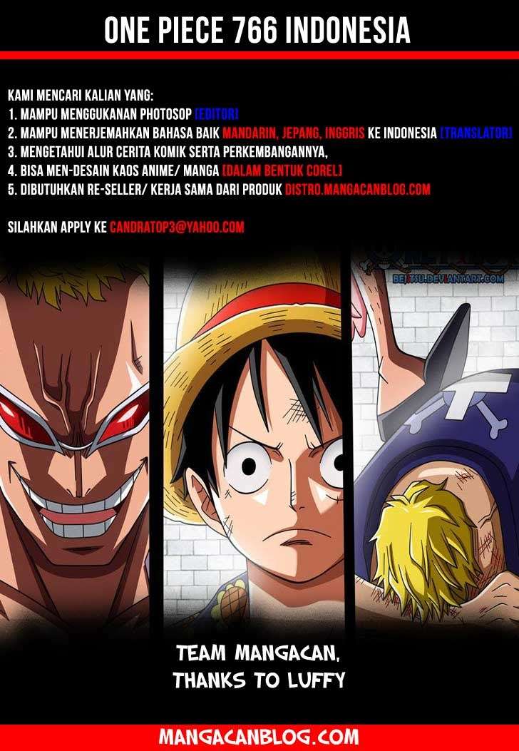 Komik One Piece - Chapter 766