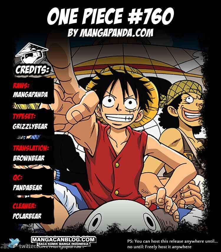 Komik One Piece - Chapter 760