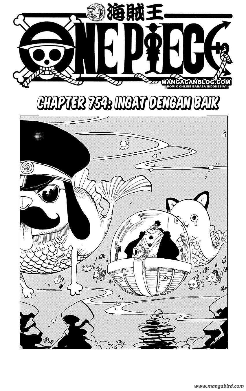 Komik One Piece - Chapter 754