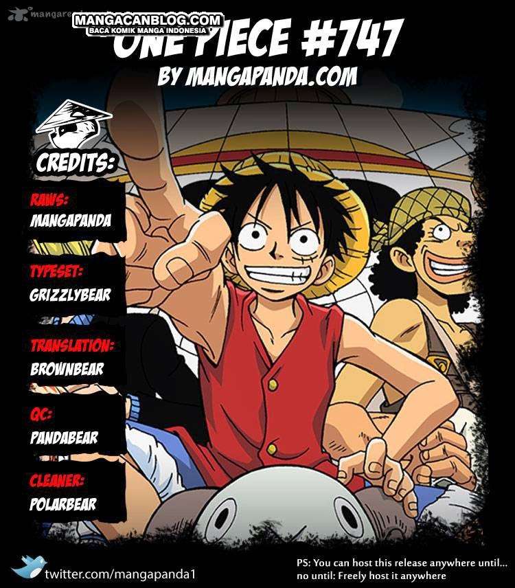 Komik One Piece - Chapter 747