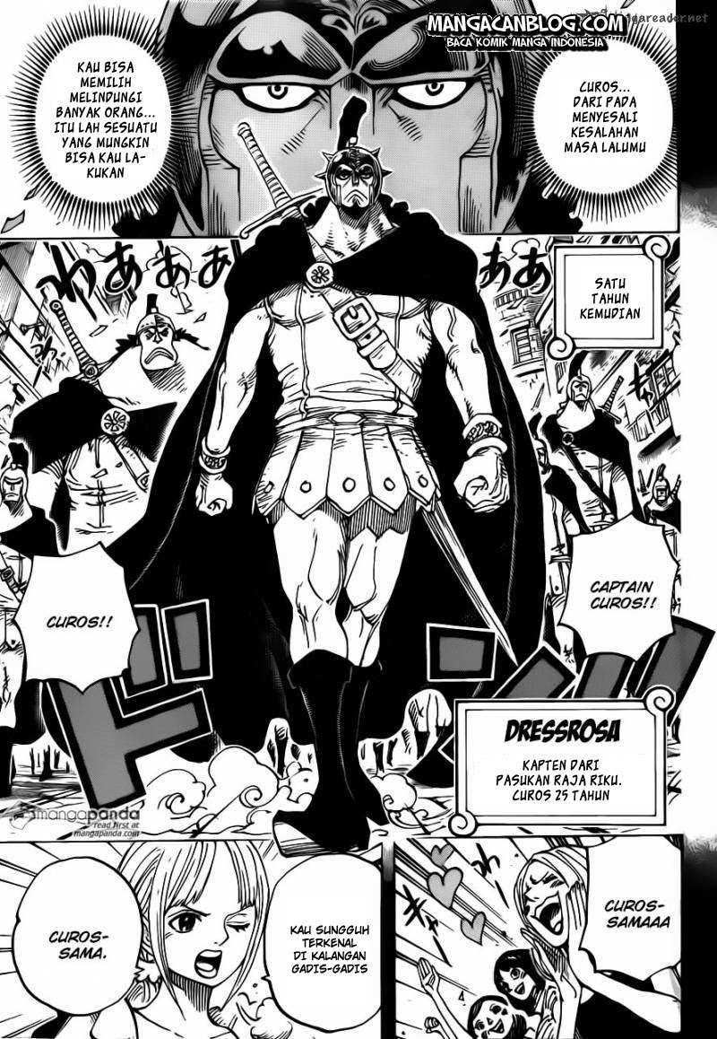One Piece Chapter 742 Gambar 6