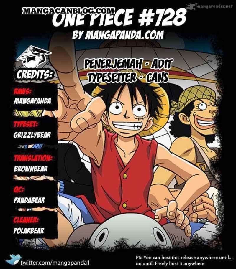 Komik One Piece - Chapter 728
