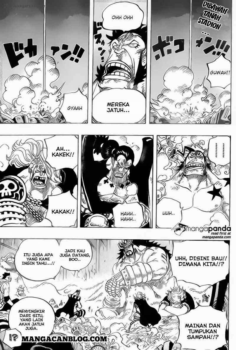One Piece Chapter 726 Gambar 4