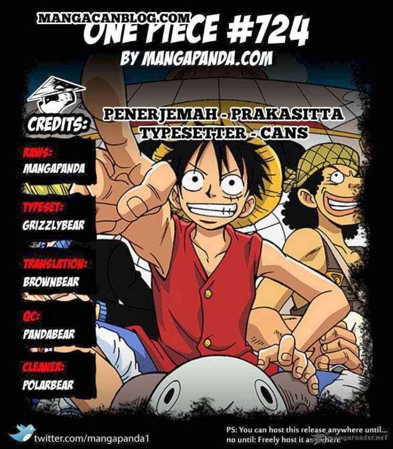 Komik One Piece - Chapter 724