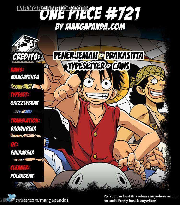 Komik One Piece - Chapter 721