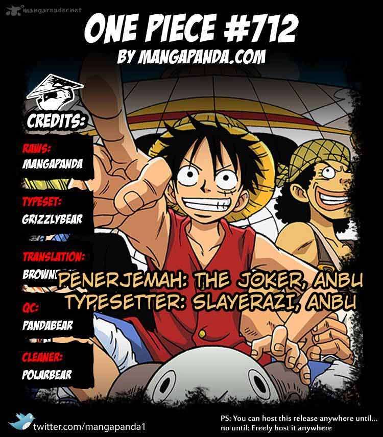 Komik One Piece - Chapter 712