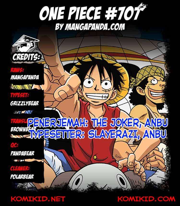 Komik One Piece - Chapter 707