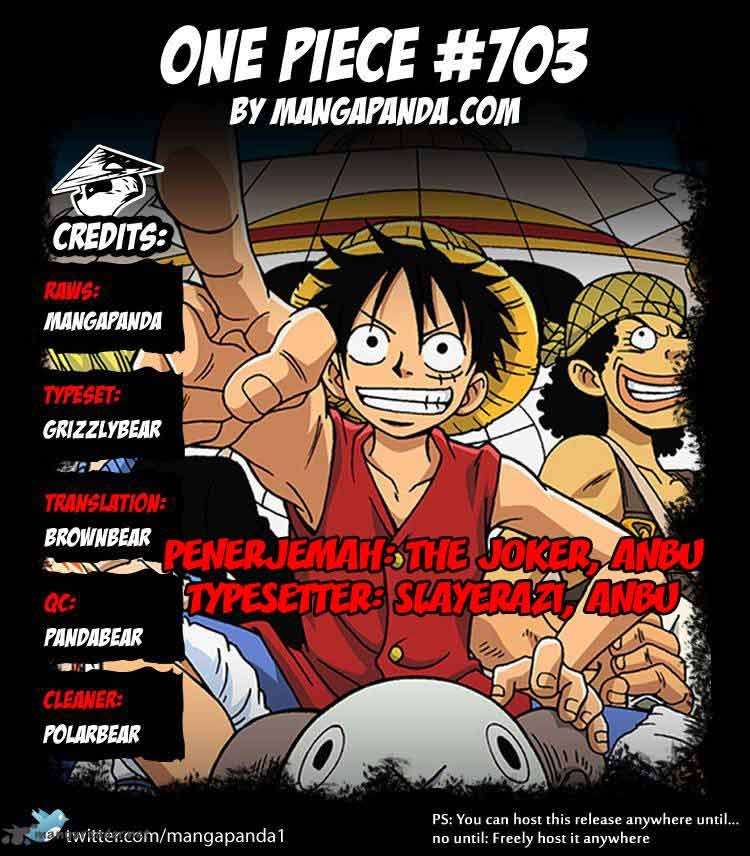 Komik One Piece - Chapter 703