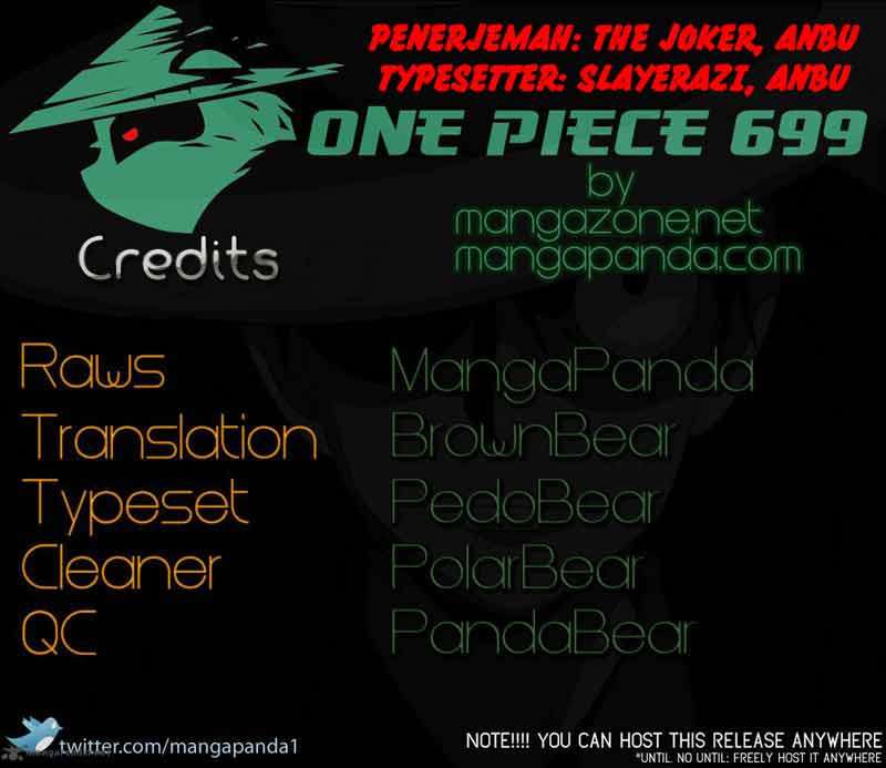 Komik One Piece - Chapter 699