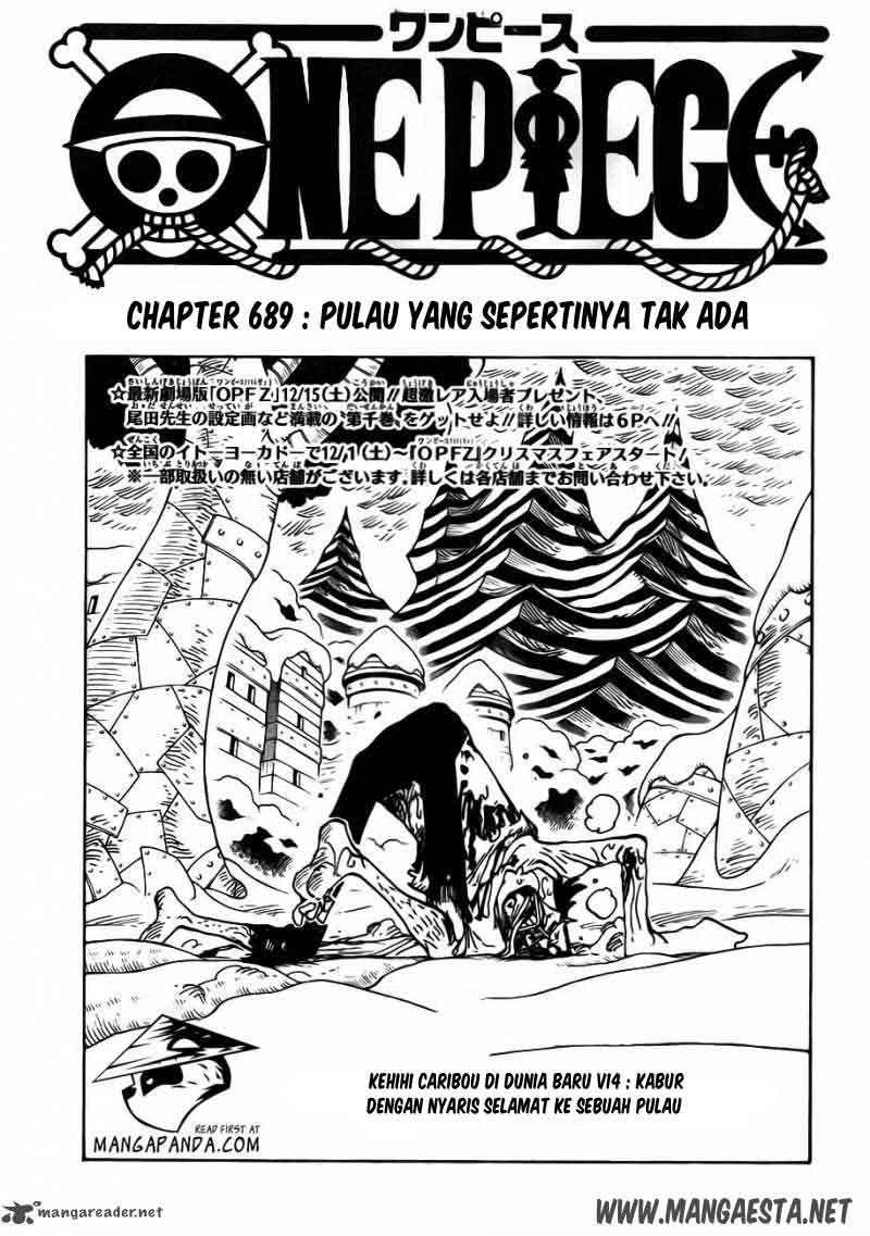 Komik One Piece - Chapter 689