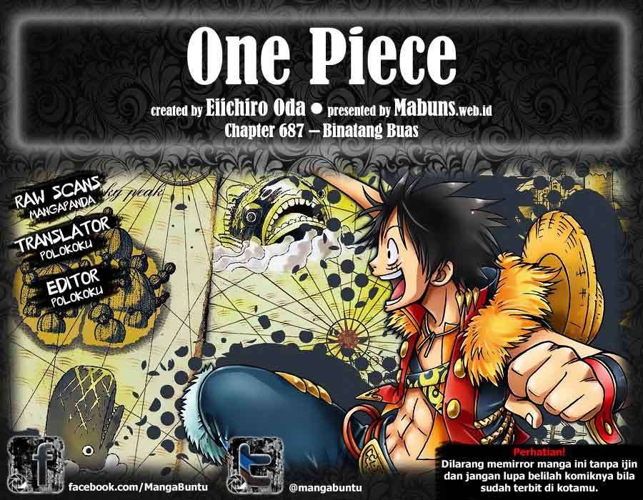 Komik One Piece - Chapter 687