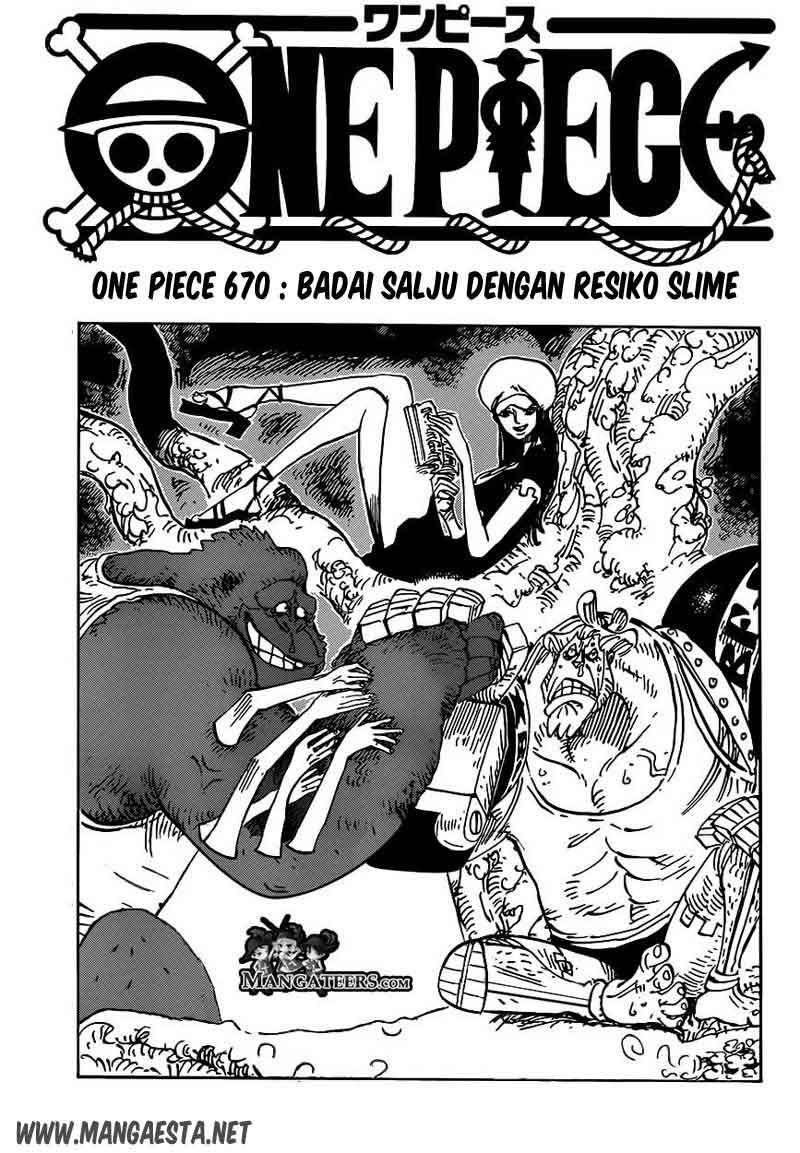 Komik One Piece - Chapter 670