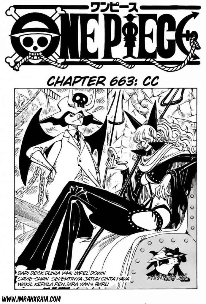 Komik One Piece - Chapter 663