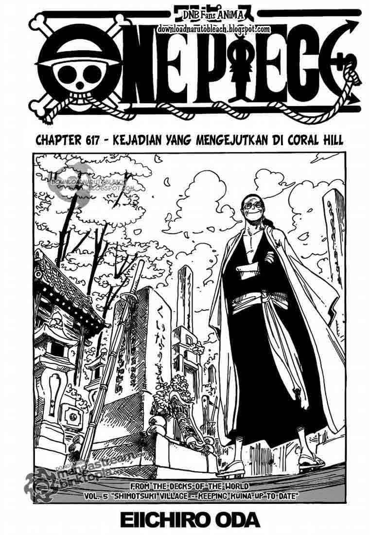 Komik One Piece - Chapter 617