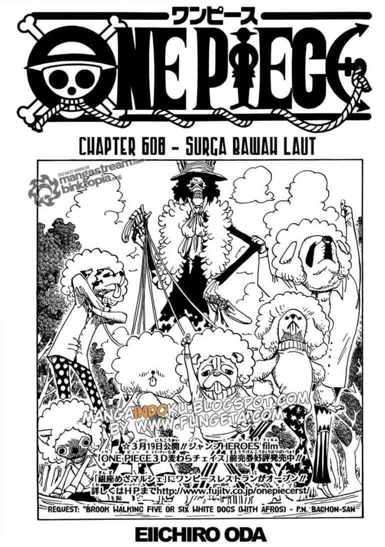 Komik One Piece - Chapter 608