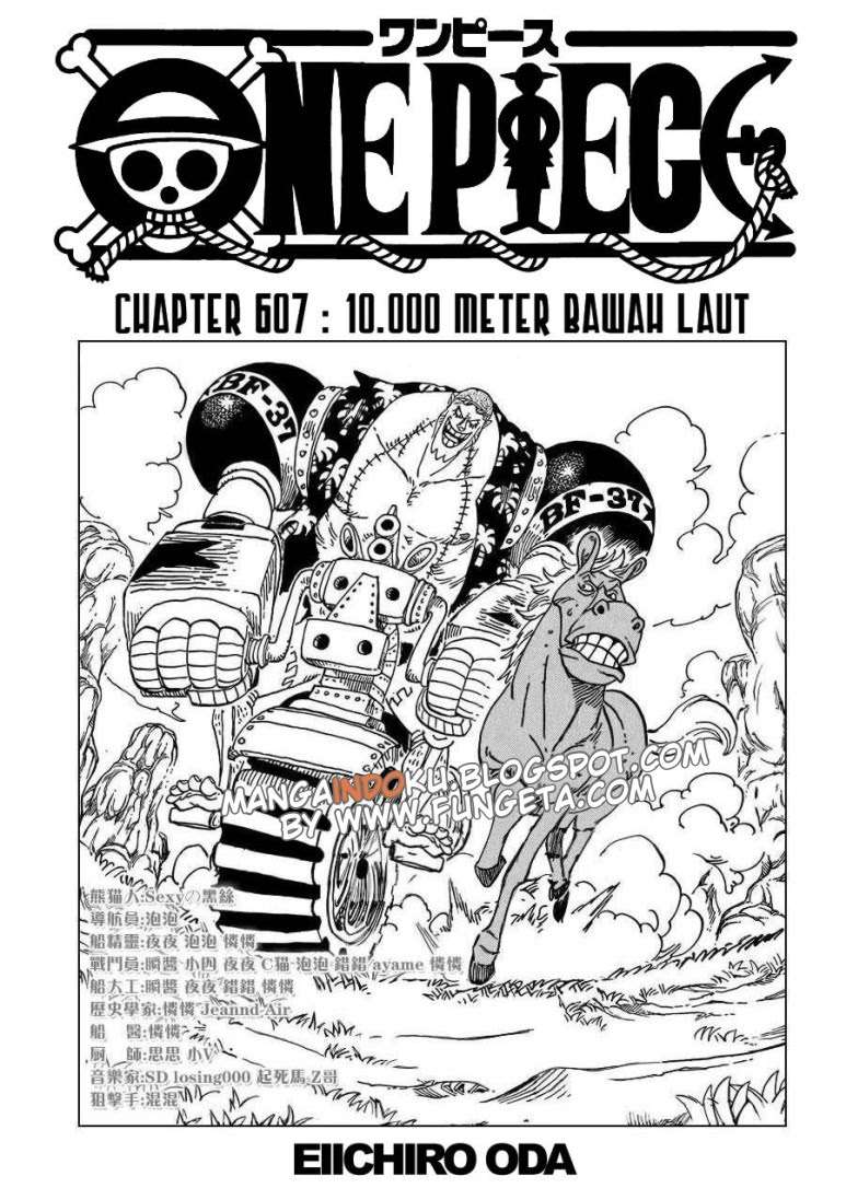Komik One Piece - Chapter 607