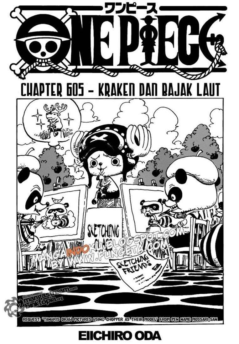 Komik One Piece - Chapter 605