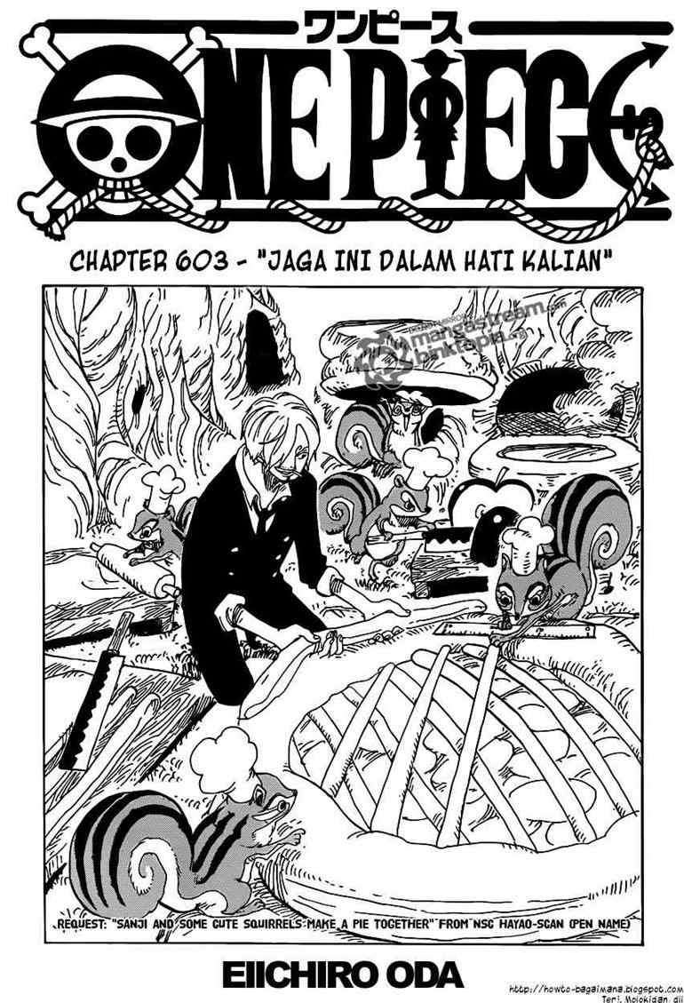 Komik One Piece - Chapter 603