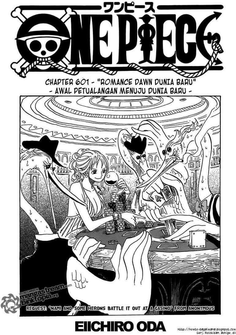 Komik One Piece - Chapter 601